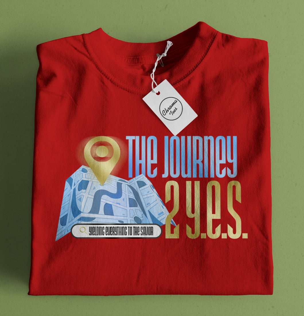 Journey to Y.E.S Tee Black only